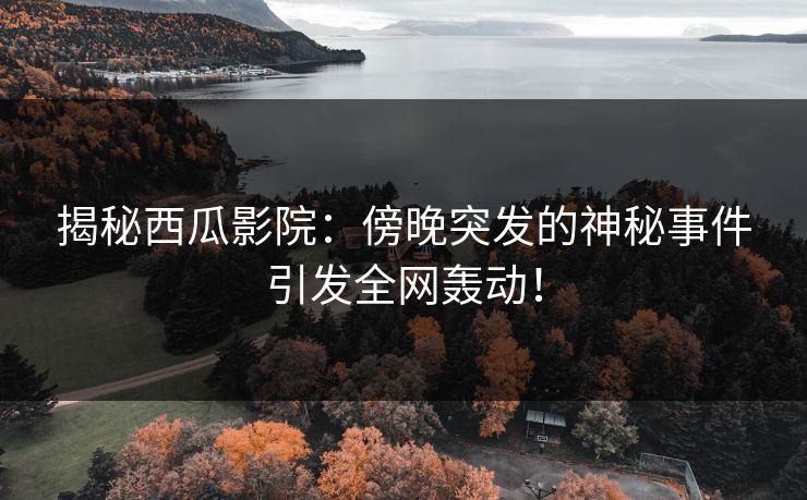 揭秘西瓜影院：傍晚突发的神秘事件引发全网轰动！